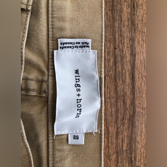 Wings & Horns canvas work pants - Picture 3 of 9